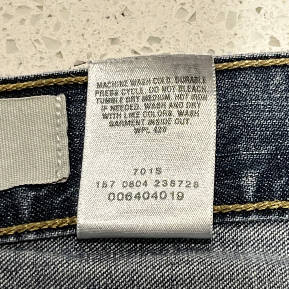 Vintage Y2K‎ levis carpenter Loose Straight size 38/32 Actual 38/31 8-2004